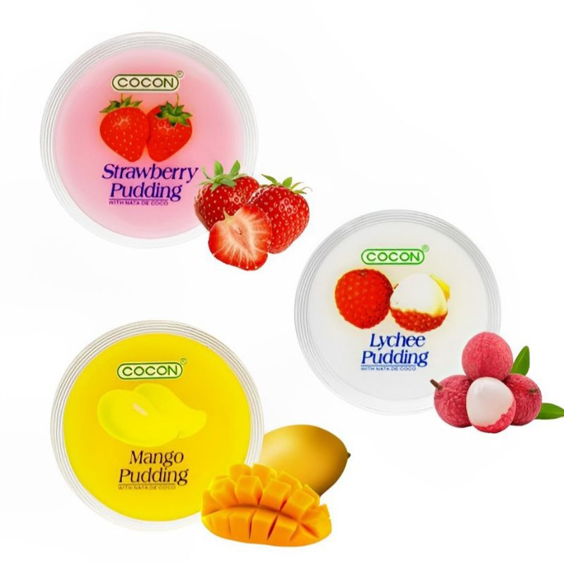 Cocon Fruit Pudding with Nata De Coco / Puding Buah 80g (1pcs) Shopee Malaysia