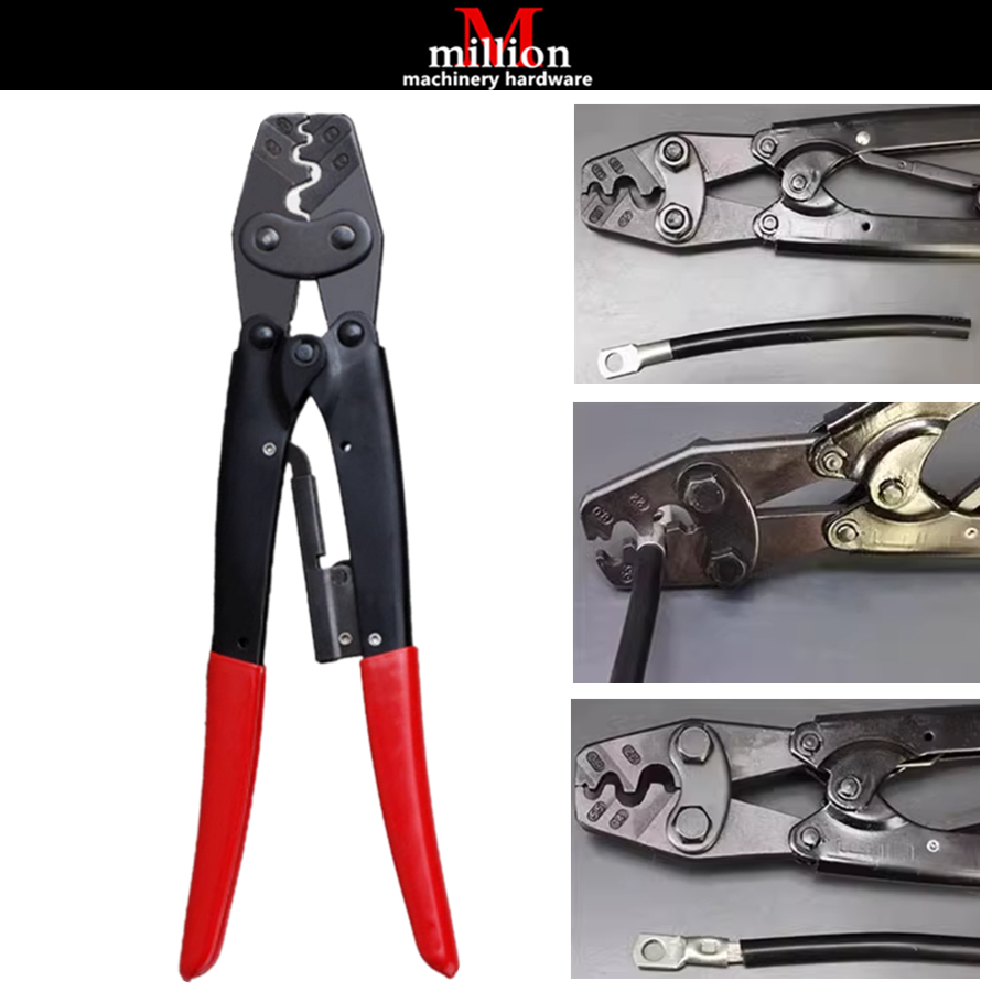 WX-16 HS-16 1.25-16mm² Terminal Crimping Pliers Cable Lug Cable Link ...