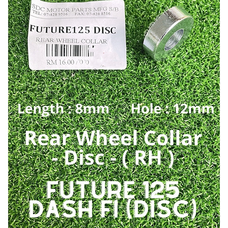 HONDA FUTURE125 (DISC) REAR WHEEL COLLAR // (RH) Honda FUTURE (Disc ...