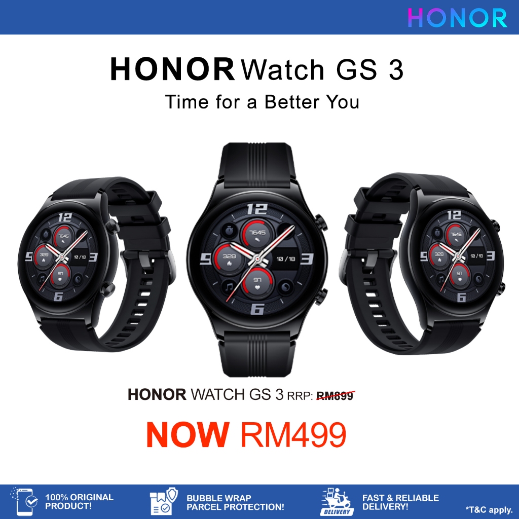 HONOR Magic Watch GS 3 | Original & Brand New Sealed Set | Ready Stock ...
