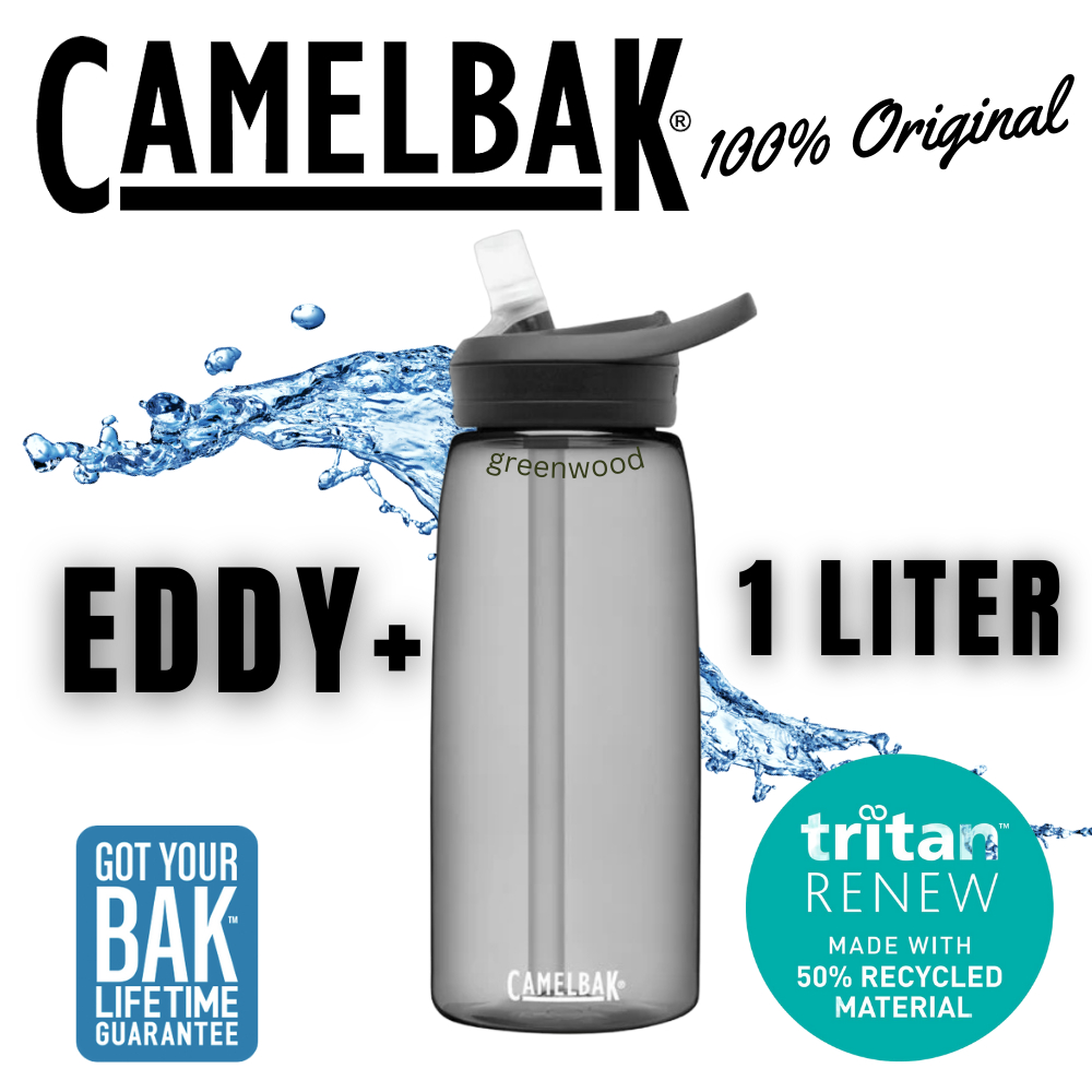 CAMELBAK Eddy + 32oz Water Bottle BPA Free with Straw & Tritan™ RENEW