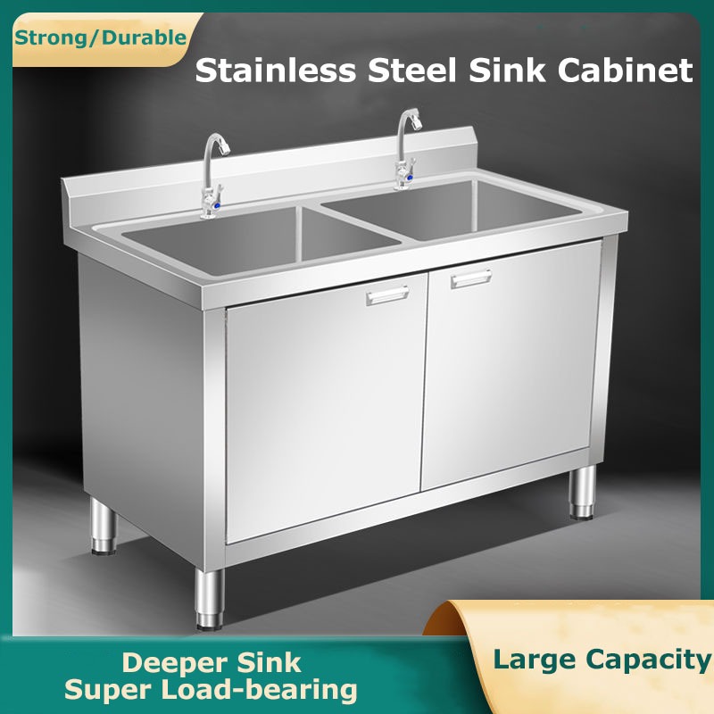 Stainless Steel Sink Large Kitchen Sink With Console