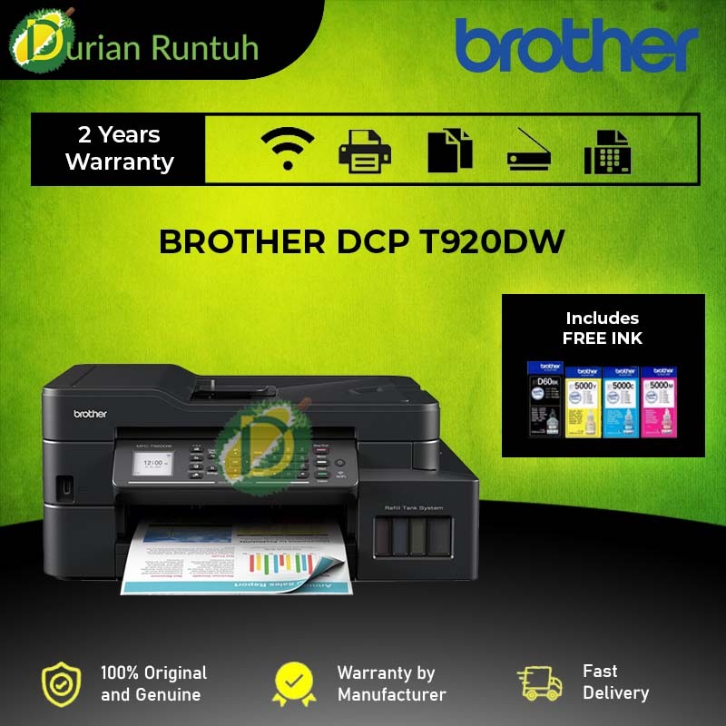 Brother MFC-T920DW Ink Tank Printer | Shopee Malaysia