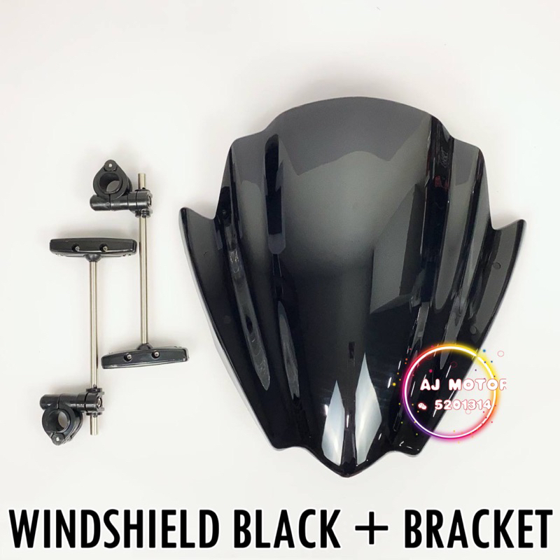 Universal Cm Windshield Bracket Naked Bike Er Er N Z Duke