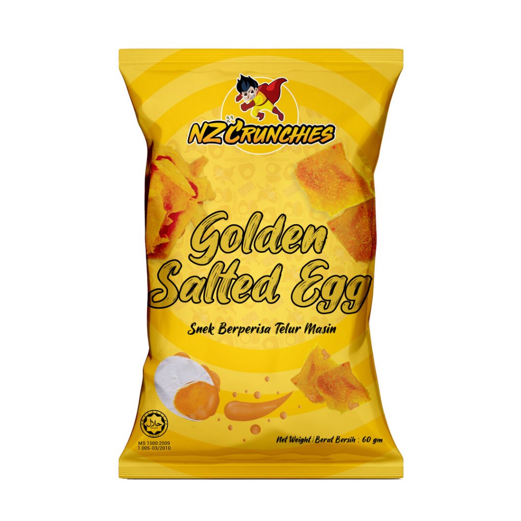 NZ Crunchies Golden Salted Egg (Pouch Bag) Shopee Malaysia