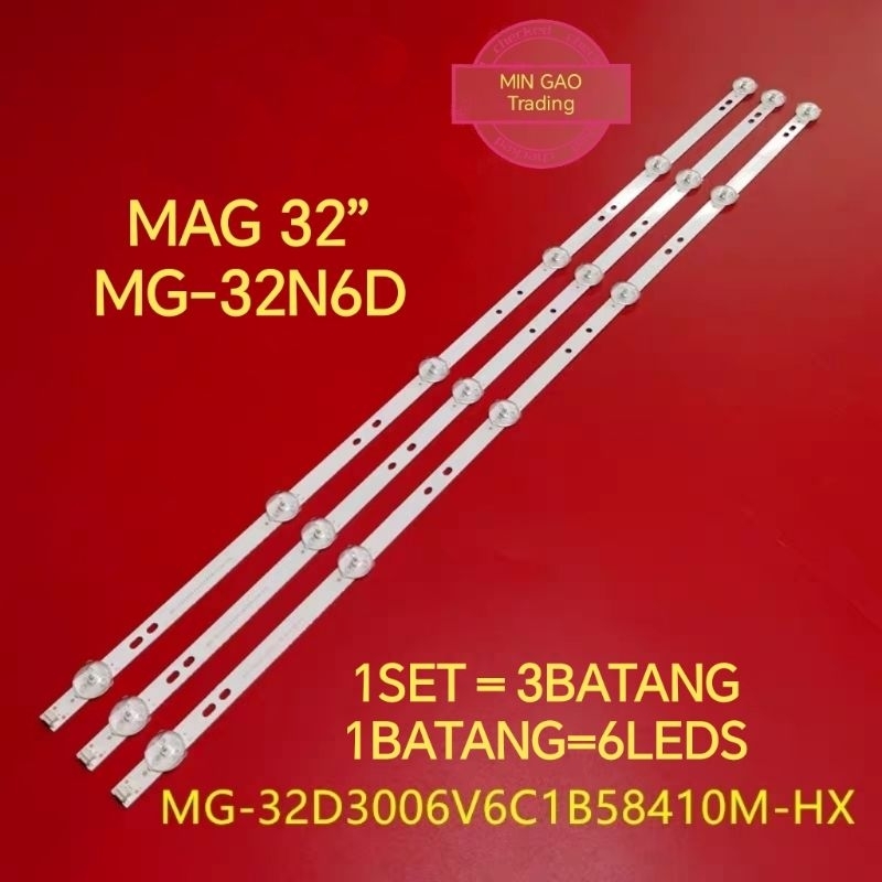 MAG MG-32N6D LED TV BACKLIGHT | Shopee Malaysia