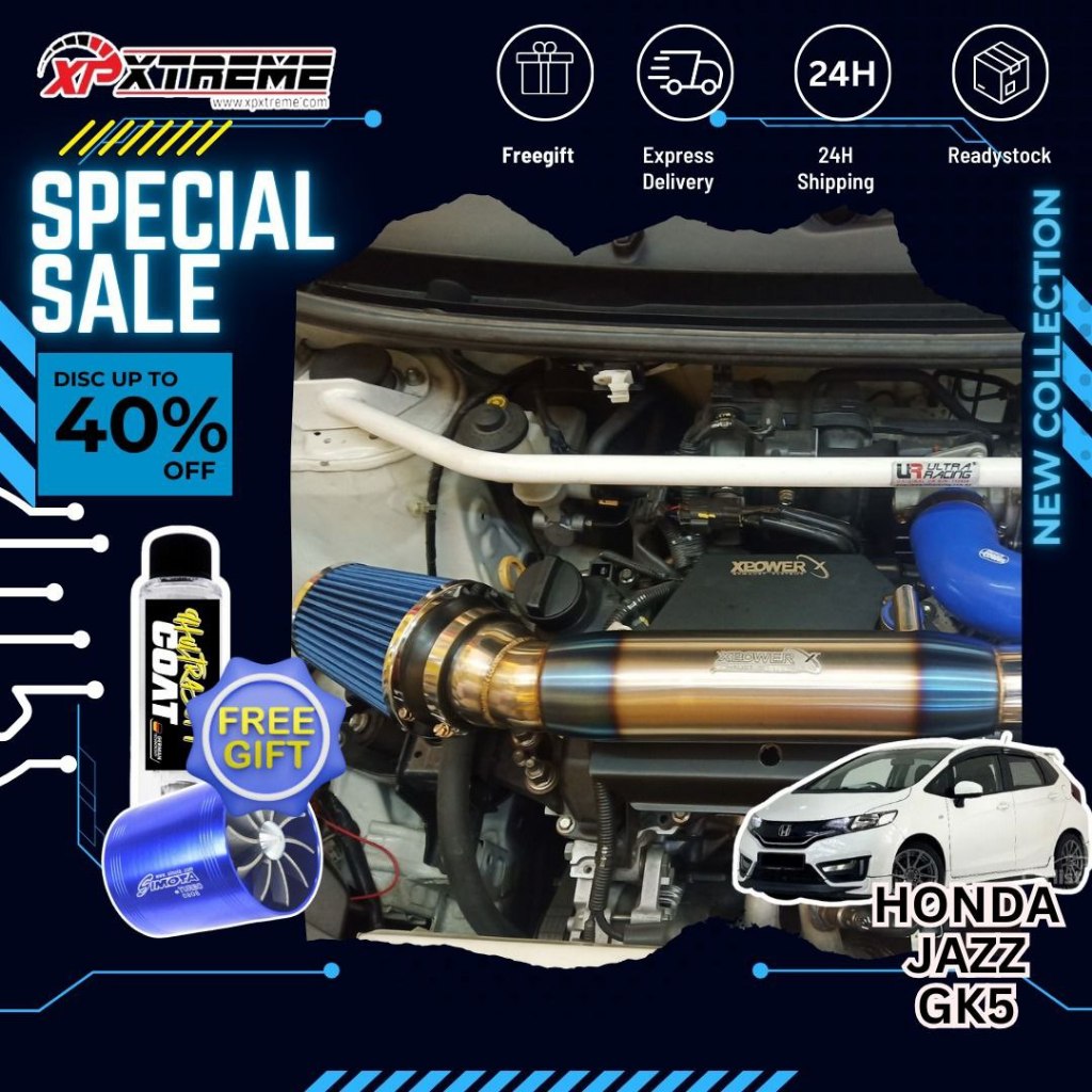 XPOWER HONDA JAZZ GK5 1.5cc AIR INTAKE SYSTEMS | Shopee Malaysia