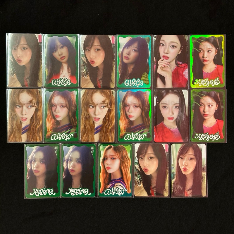 [READYSTOCK] AESPA BETTER THINGS Official Photocard Trading Card Set