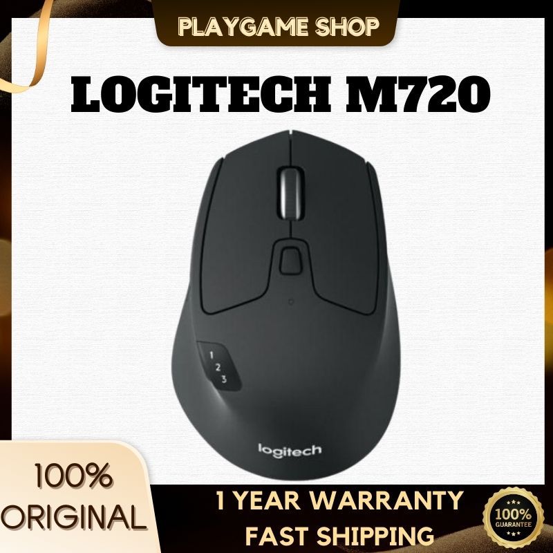 Logitech M720 Triathlon Multi Wireless Mouse | Shopee Malaysia