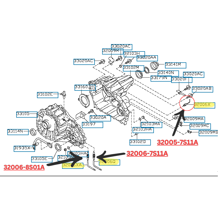NISSAN NAVARA D40 YD25 4WD SWITCH ASSY / Transfer Neutral Position