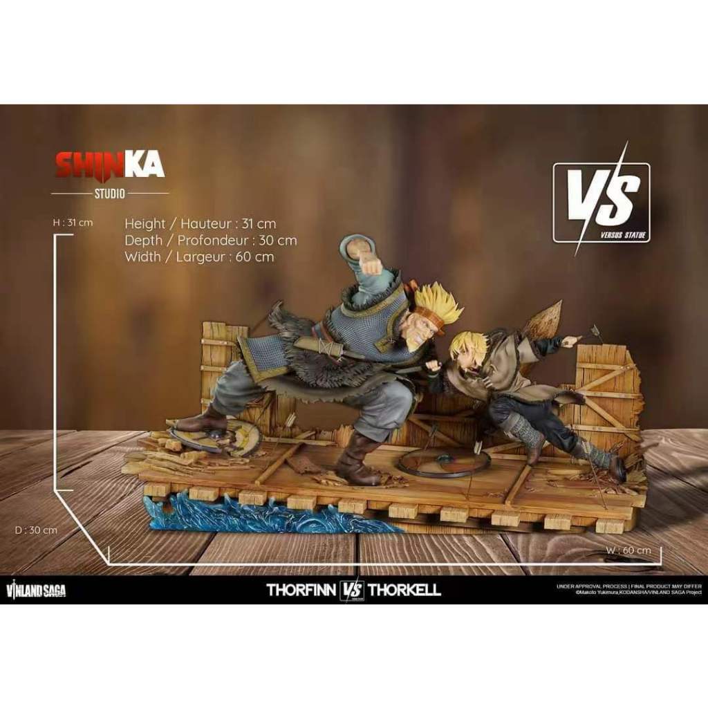 Shinka Studio - Thorfinn Karlsefni vs Thorkell Vinland Saga Resin ...