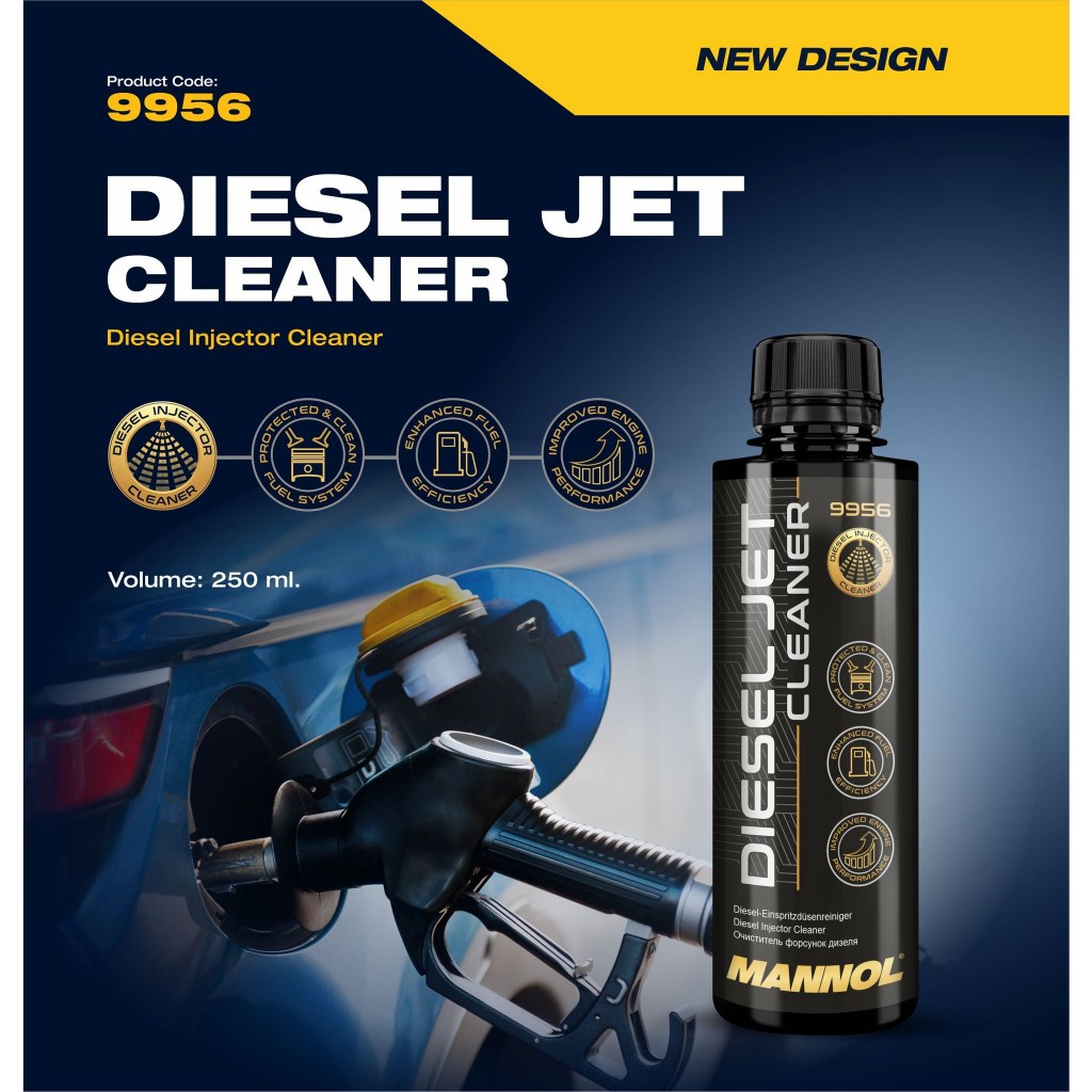 MANNOL Diesel Jet Cleaner MN9956 (Made in GERMANY) - 250ml Special  Additives 250ml