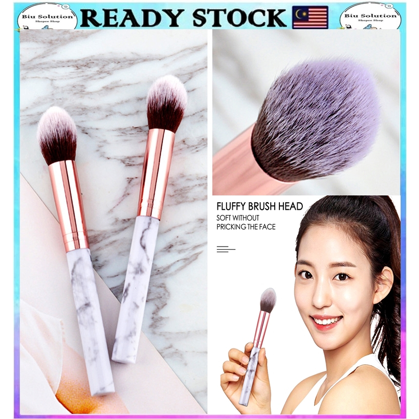Makeup Brush Marble Big Brushes Blushes Blush Soft Make Up Tools Berus