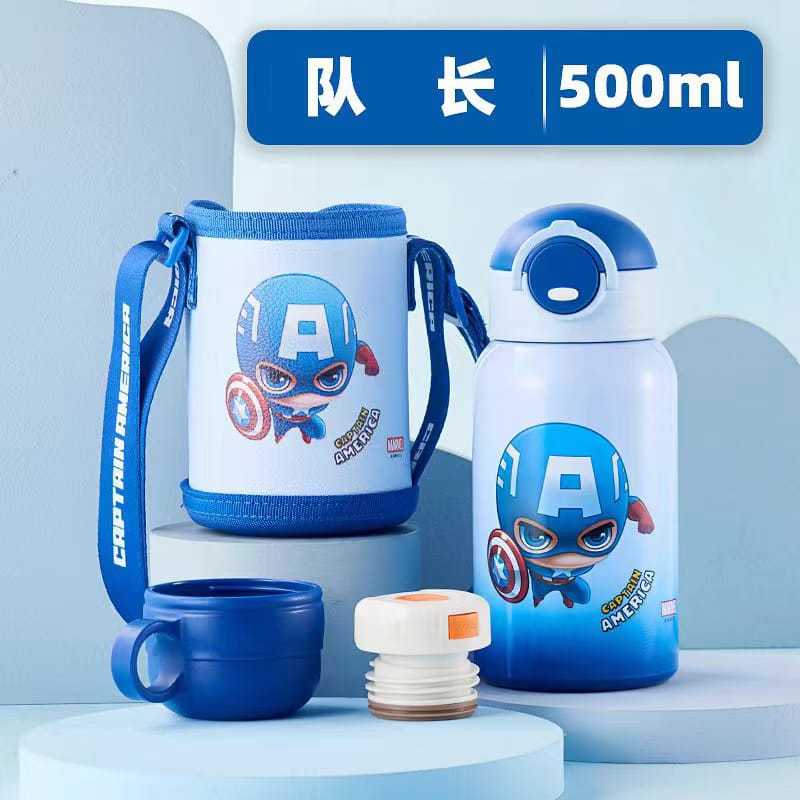 500ml 316 Stainless Steel Thermal Flask Kid Water Bottle Thermos Cup