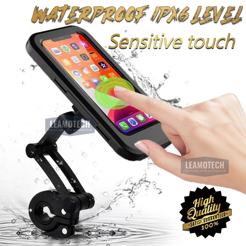 ROCKBROS mobile phone holder made of silicone, 360 degree