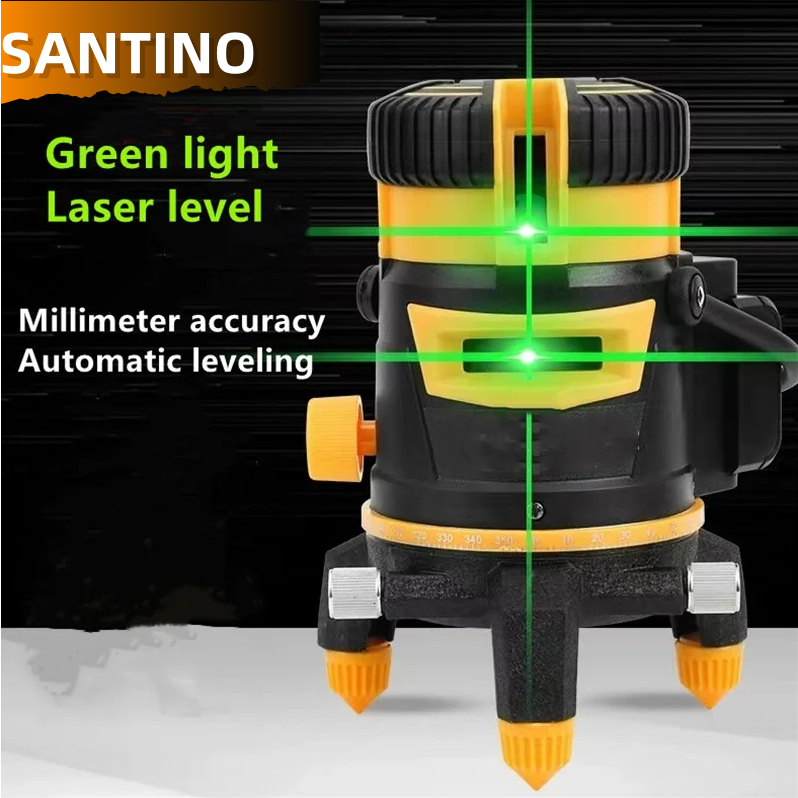 SANTINO 5 Line 12 Line 16 Line Laser Level Automatic Adjustable 360 ...