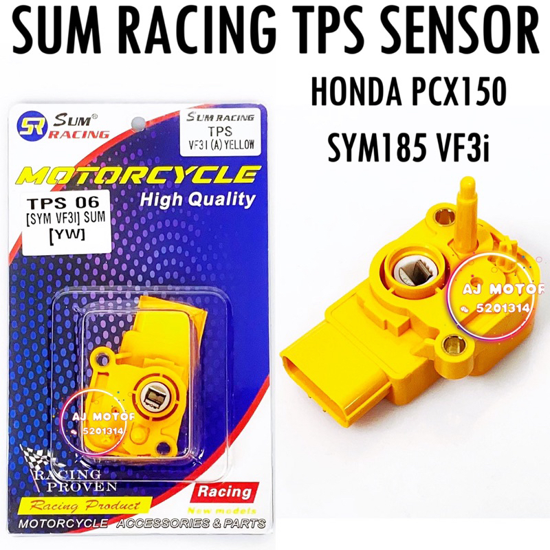 HONDA PCX150 / SYM185 VF3i SUM RACING TPS SENSOR THROTTLE BODY MINYAK ...