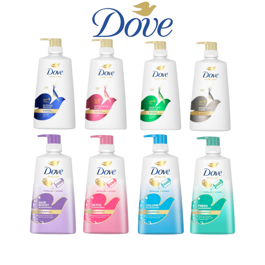 Dove Hair Shampoo 680ml/650ml | Shopee Malaysia