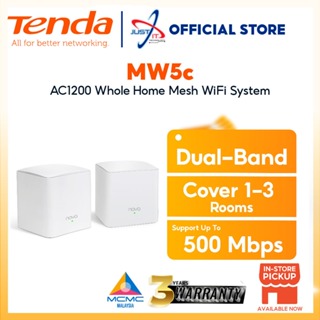 AC1200 Whole Home Mesh WiFi System, 3 pack, TENDA