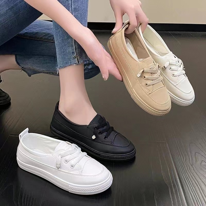 Korean Style Small White Shoes Women Casual Sneakers Kasut Perempuan ...