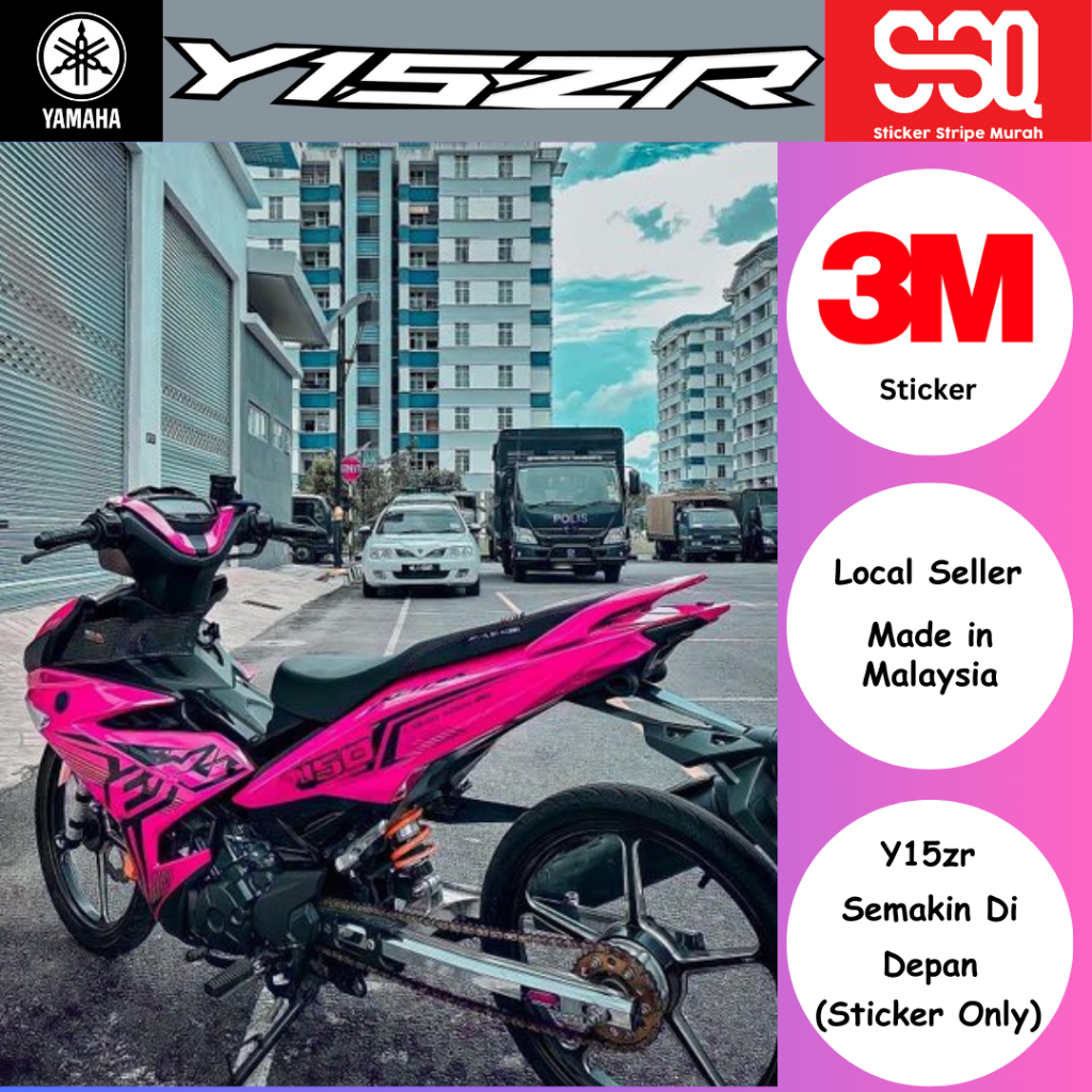 High Quality AAA Premium Sticker Stripe Yamaha y15 y15zr Exciter150 ...