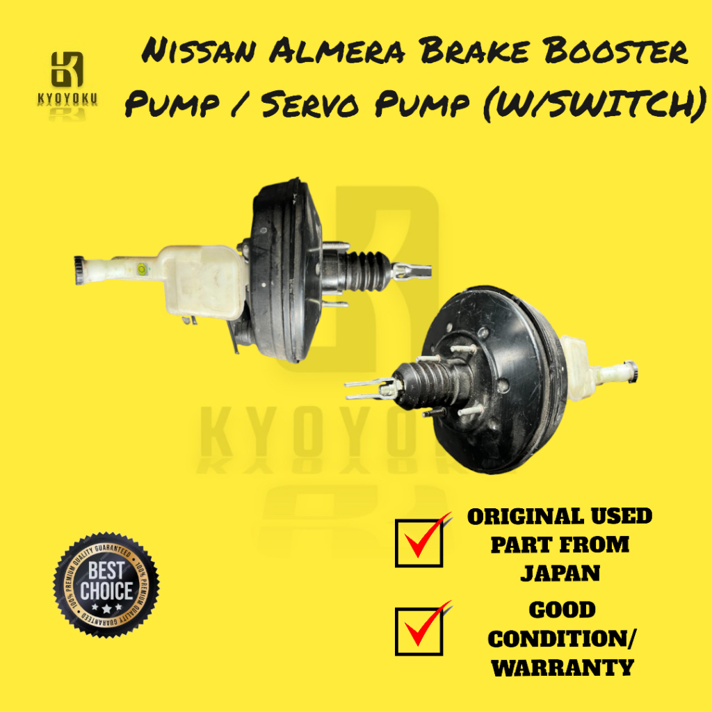 KYOYOKUNissan Almera Brake Booster Pump / Servo Pump (W/SWITCH