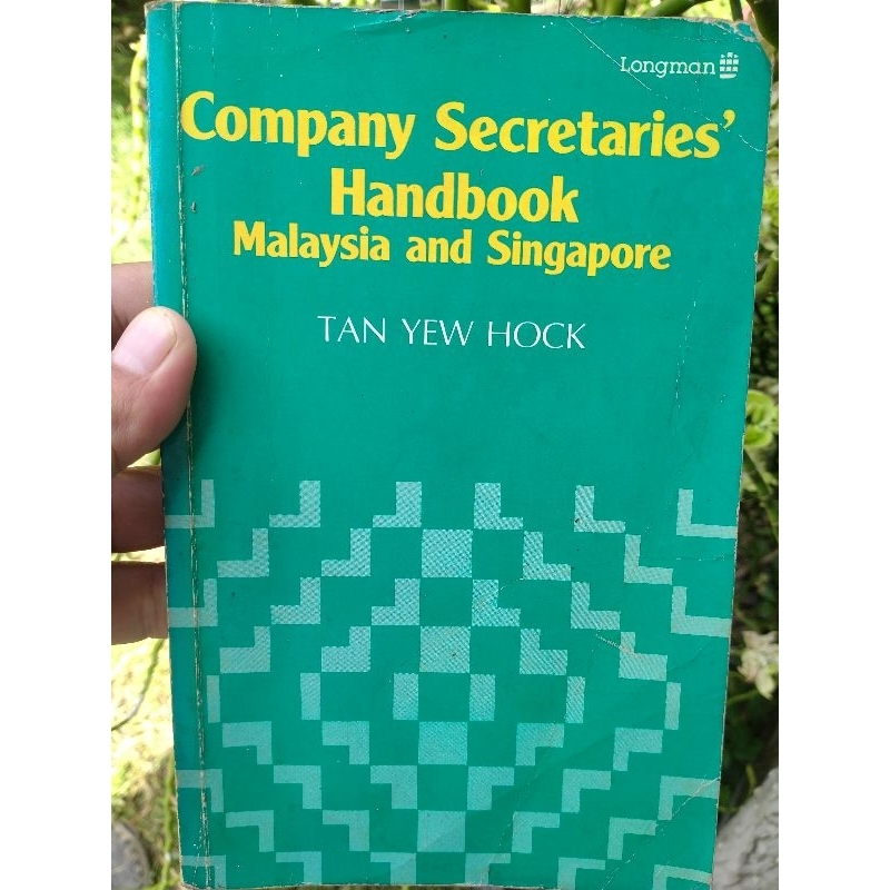 Buku lama COMPANY SECRETARIES HANDBOOK MALAYSIA AND SINGAPORE | Shopee ...