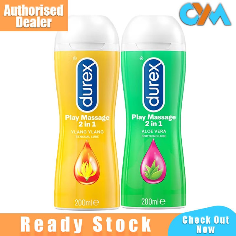 Durex Play Massage 2in1 Sooting Lube Sensual Lube 200ml Ylang Ylang