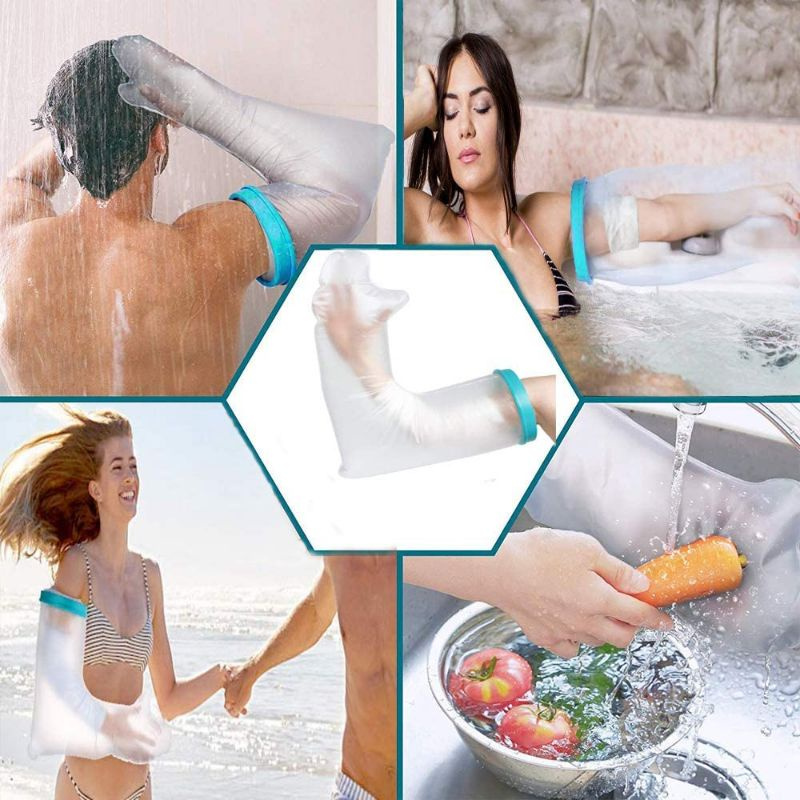 Waterproof Protector Shower Cast Fracture Wound Bandage foot ankle Knee