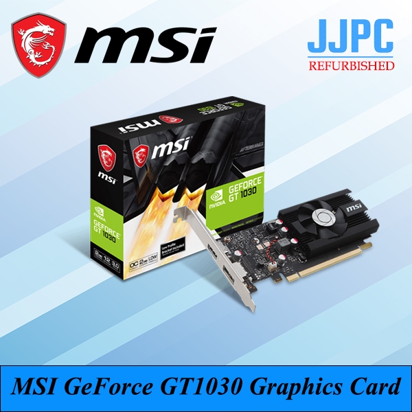 Msi geforce gt discount 1030 2gb ddr5