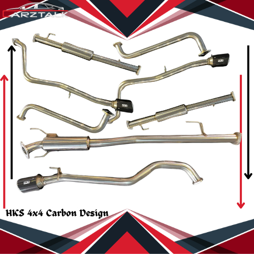 HKS Exhaust 4x4 hilux vigo revo triton ford raptor navara fortuner