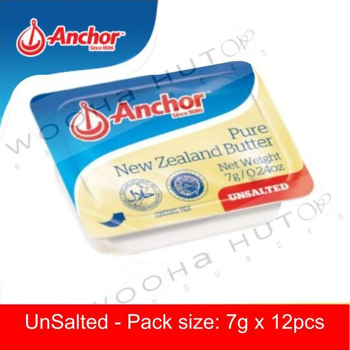 Anchor™️ New Zealand Minidish Pure Creamery Butter Portion 7g x 12pcs