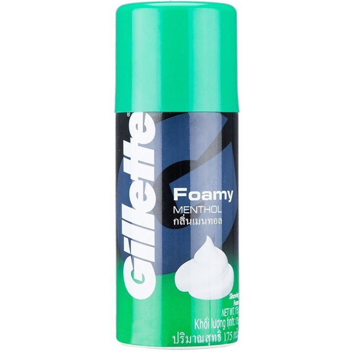 Gillette Foamy Menthol Shaving Foam ( 175g ) Shopee Malaysia