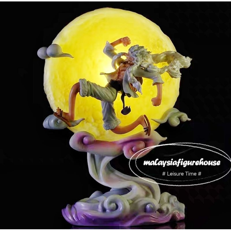 🔥READY STOCK🔥30CM ONE PIECE WINK GEAR 5 SUN GOD MOON RUNNER NIKA LUFFY ...