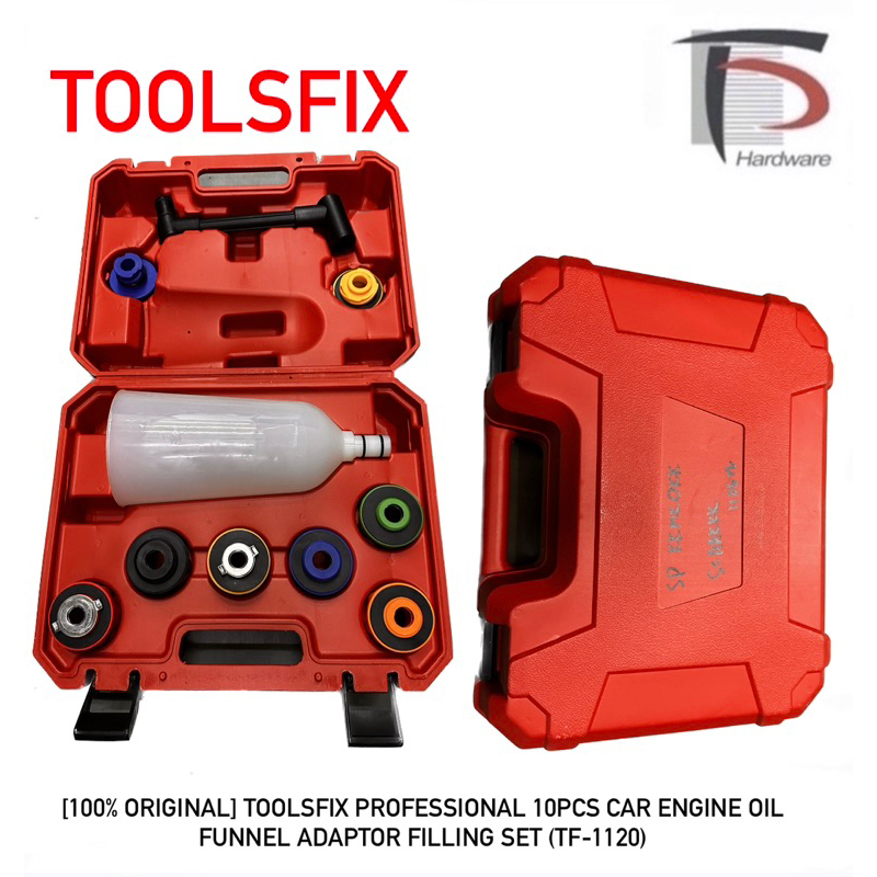 Aramox 10Pcs Car Engine Oil Funnel Set Oil