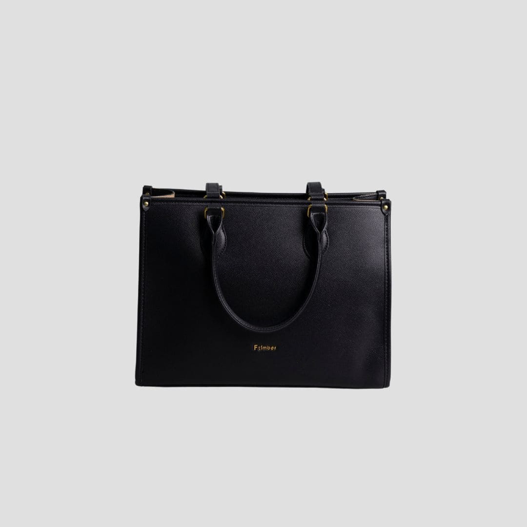 Finn pebbled leather tote best sale