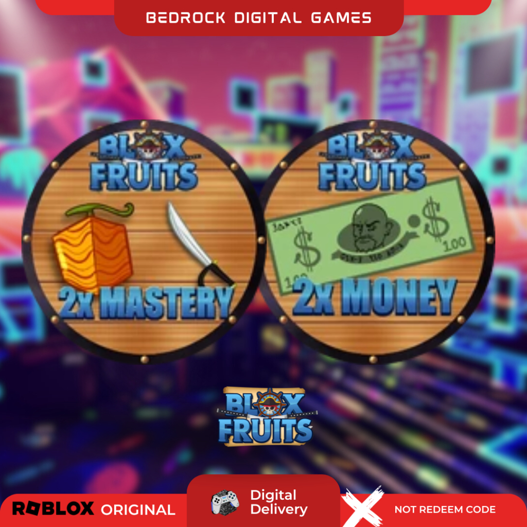 Blox Fruit 2x Mastery 2x Money Gamepasses In Game Pc Mobile Ps