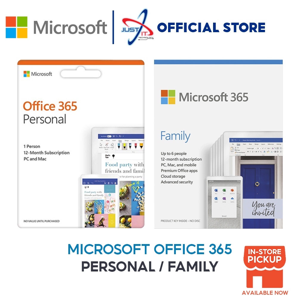 MICROSOFT OFFICE 365 Personal License (QQ2-00003) 1 User Pocket ESD ...