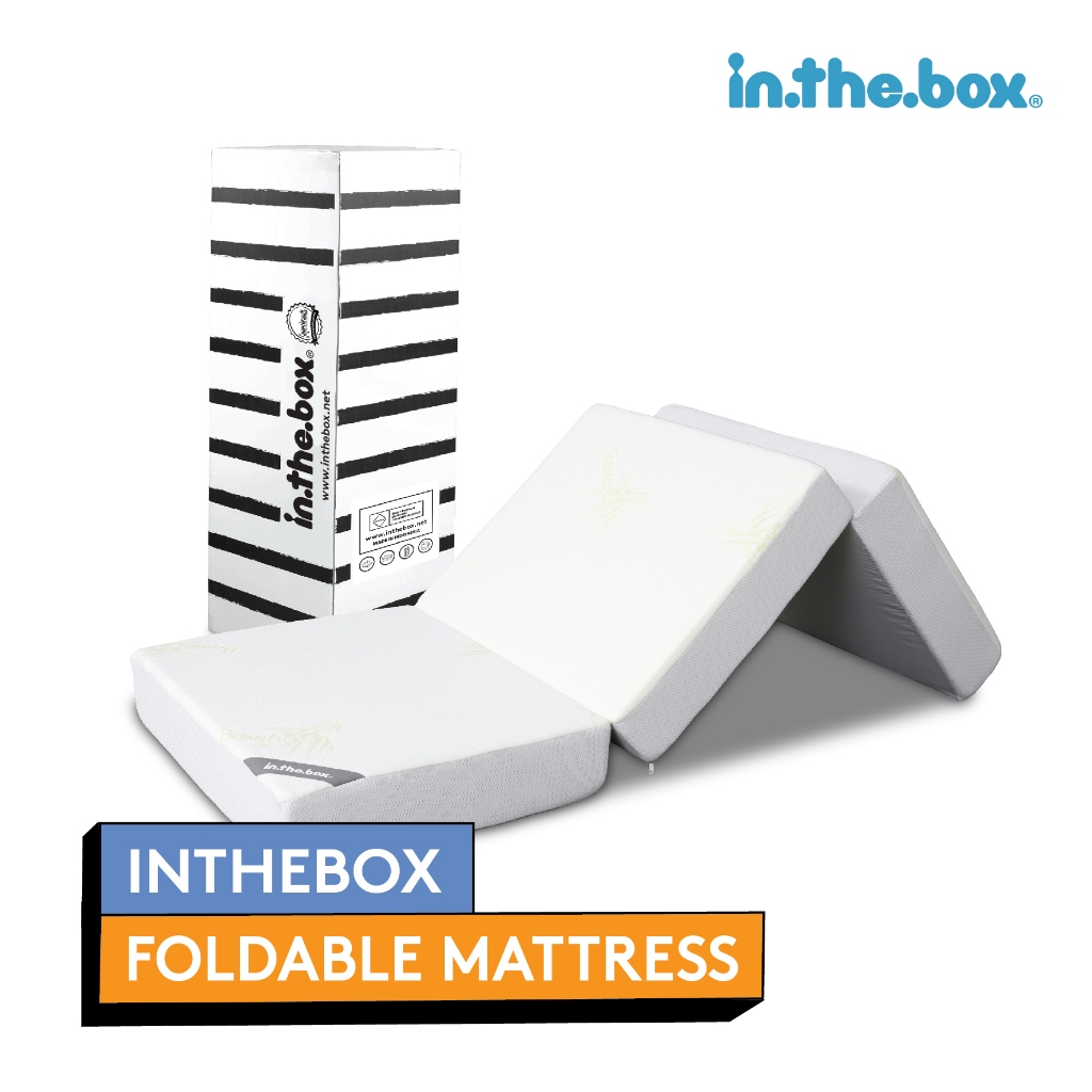 InTheBox Foldable Mattress High Density Foam with Breathable