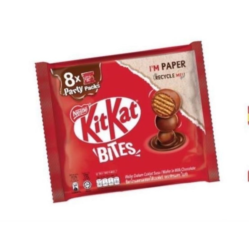 Nestle KitKat Bites Party Pack 8x16g Shopee Malaysia