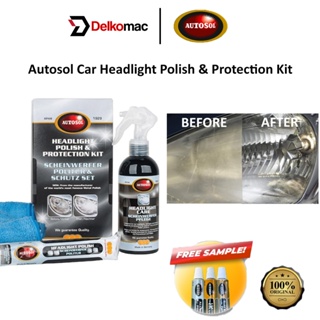 Autosol Malta - Headlight Polish & Protection Kit 