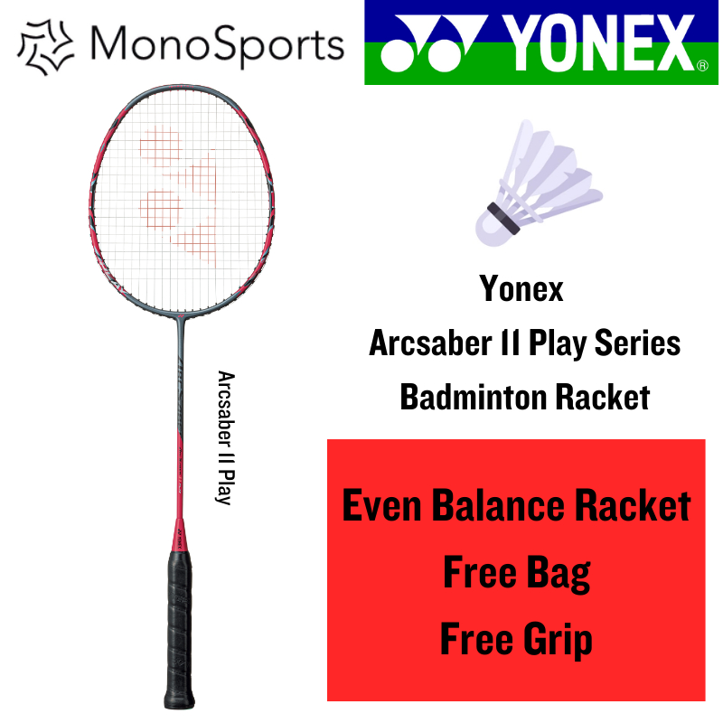 Monosports Yonex Arcsaber 11 Play Badminton Racket Even Balance 100% ...