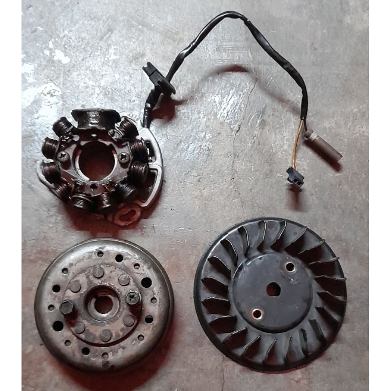 USED ORIGINAL + COIL SUZUKI RG 110 RG SPORTS COMPLETE JET COOLED