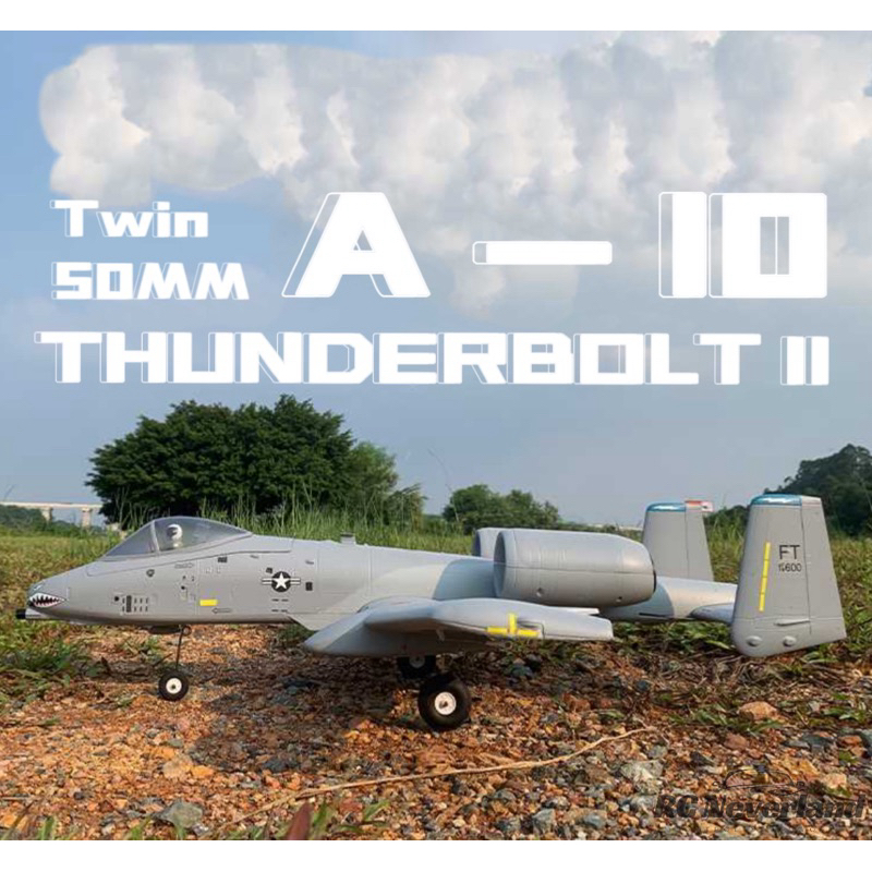 XFly A10 Thunderbolt II Twin 50mm EDF Jet PNP 4S RC Airplane Airplane
