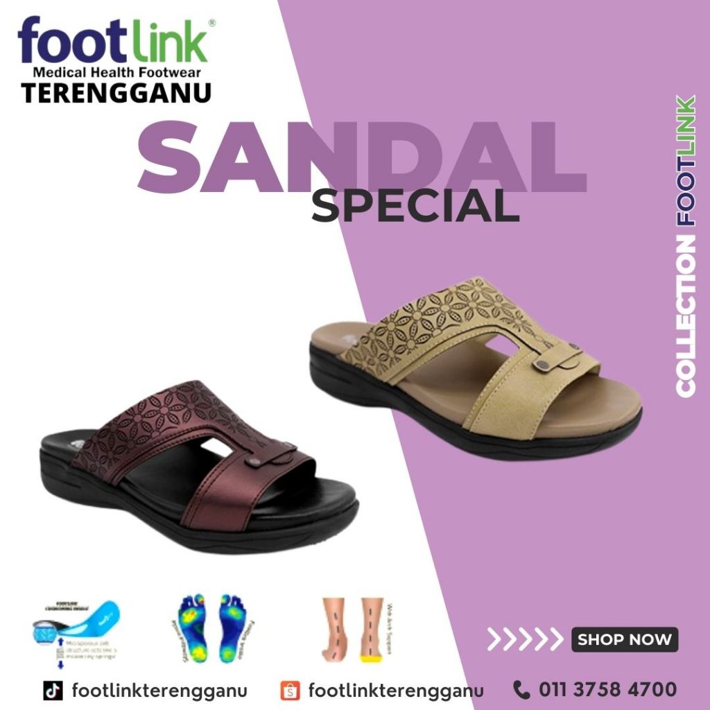Footlink Medical Health Shoe / Women Sandal ( EVS 30118 , 00118