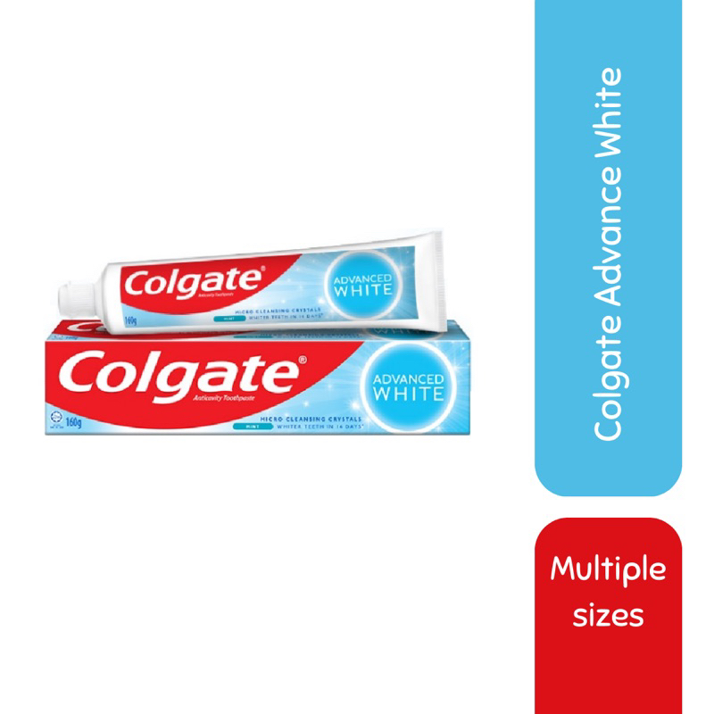 Colgate Advance White 90g/160g | Shopee Malaysia