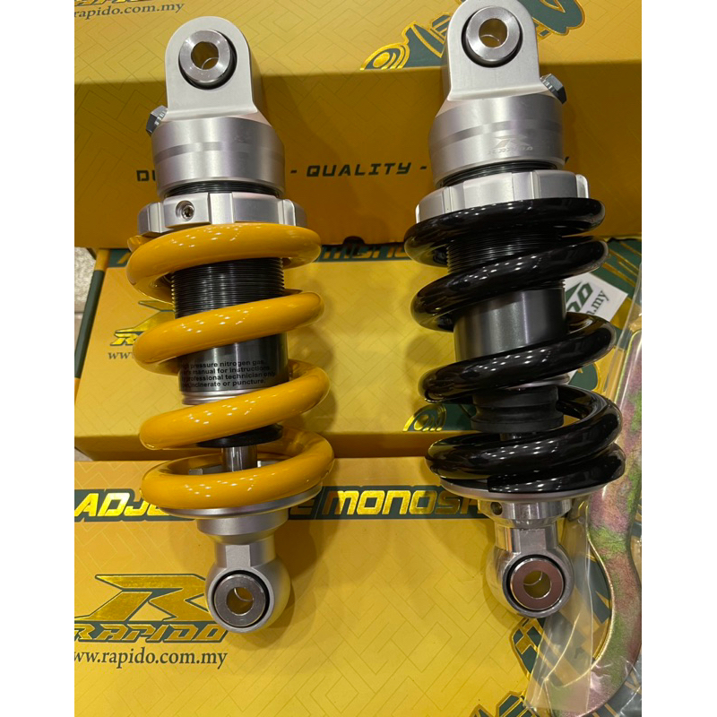 RAPIDO MONOSHOCK MONO Y15ZR Y15 LC135 RS150R ADJUSTABLE RACING ...