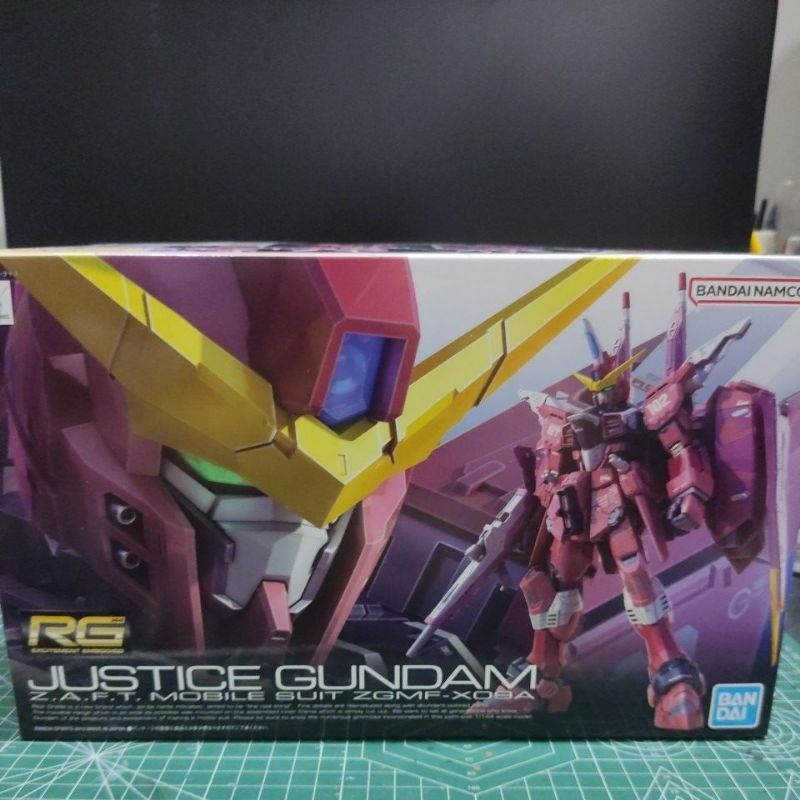 RG JUSTICE GUNDAM RG-09 BANDAI | Shopee Malaysia