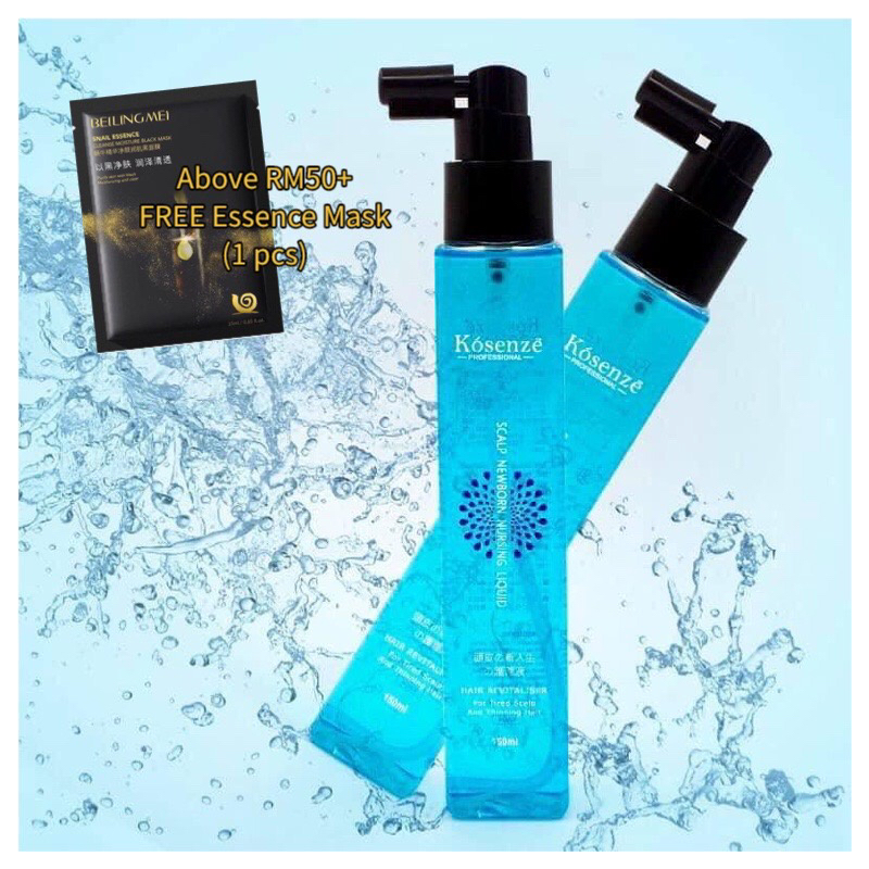 KOSENZE SCALP NEWBORN NURSING LIQUID9Hair Tonic) | Shopee Malaysia