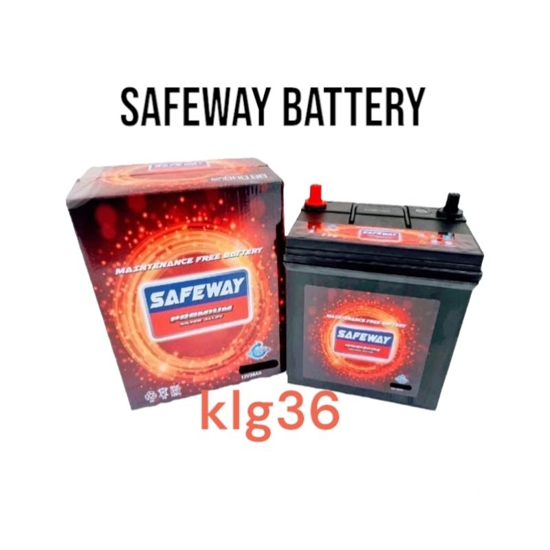 Safeway battery ns60r/L Shopee Malaysia